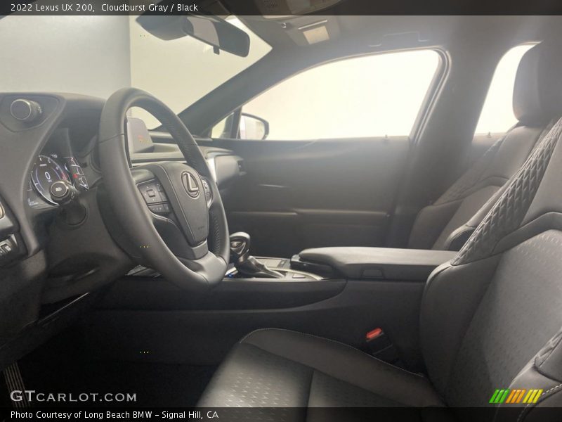 Cloudburst Gray / Black 2022 Lexus UX 200
