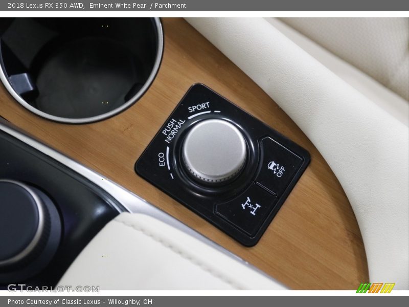 Eminent White Pearl / Parchment 2018 Lexus RX 350 AWD