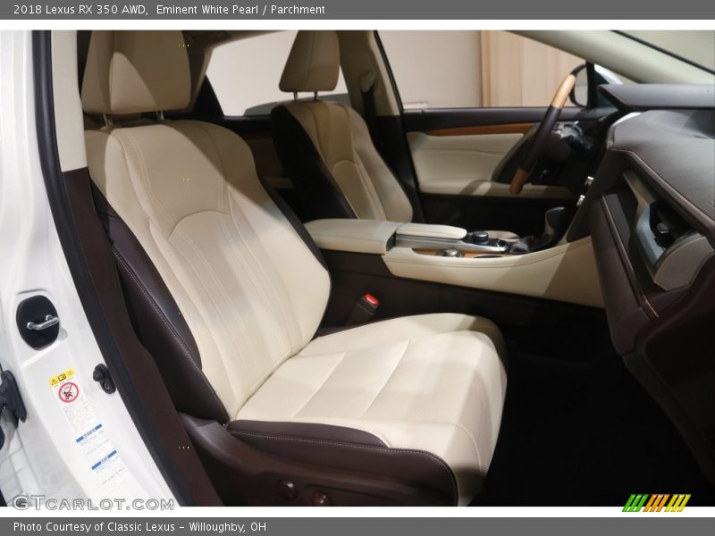 Eminent White Pearl / Parchment 2018 Lexus RX 350 AWD