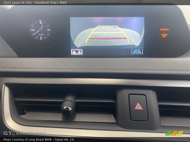 Cloudburst Gray / Black 2022 Lexus UX 200