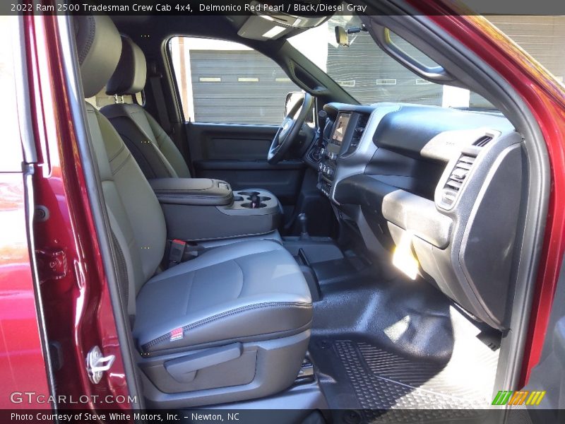 Delmonico Red Pearl / Black/Diesel Gray 2022 Ram 2500 Tradesman Crew Cab 4x4