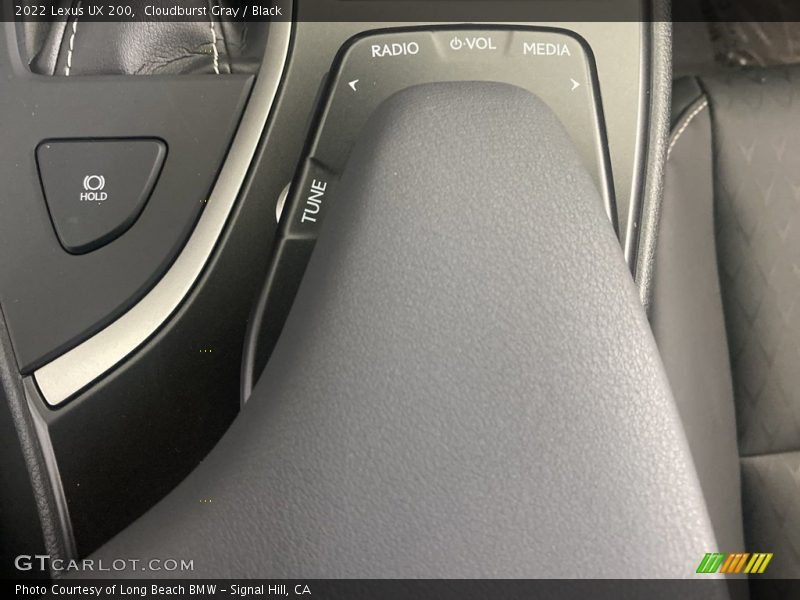 Cloudburst Gray / Black 2022 Lexus UX 200
