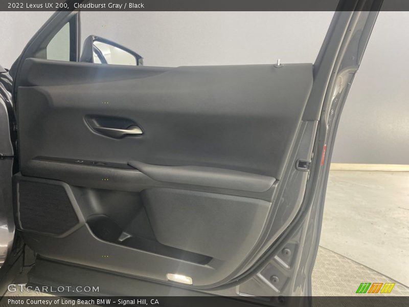 Cloudburst Gray / Black 2022 Lexus UX 200