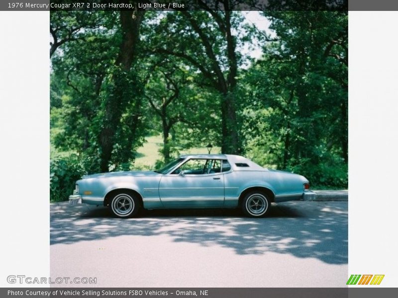  1976 Cougar XR7 2 Door Hardtop Light Blue