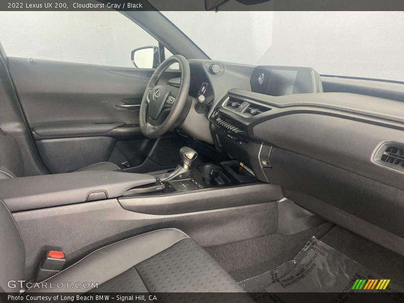 Cloudburst Gray / Black 2022 Lexus UX 200