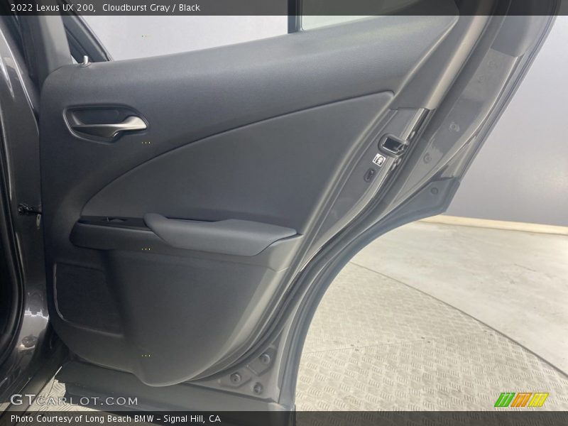 Cloudburst Gray / Black 2022 Lexus UX 200