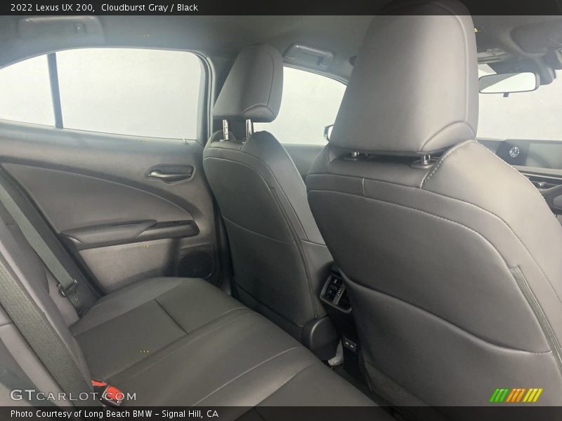 Cloudburst Gray / Black 2022 Lexus UX 200