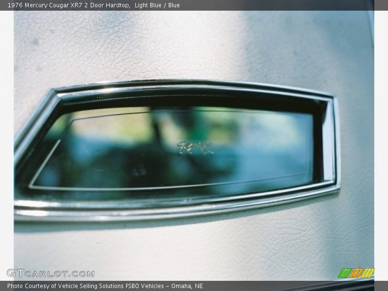 Light Blue / Blue 1976 Mercury Cougar XR7 2 Door Hardtop