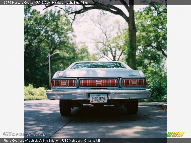 Light Blue / Blue 1976 Mercury Cougar XR7 2 Door Hardtop