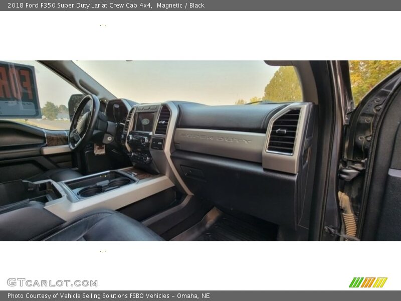 Magnetic / Black 2018 Ford F350 Super Duty Lariat Crew Cab 4x4