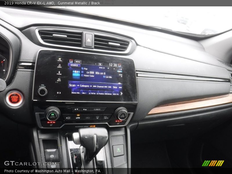 Gunmetal Metallic / Black 2019 Honda CR-V EX-L AWD