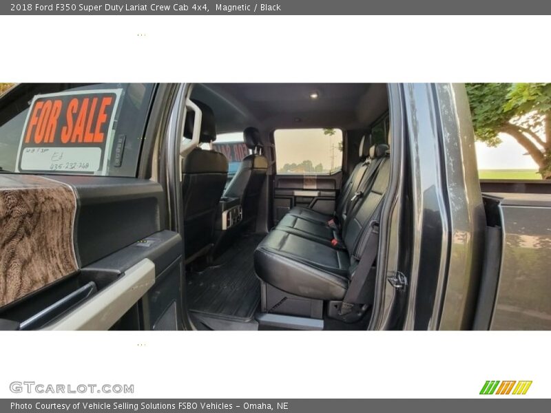 Magnetic / Black 2018 Ford F350 Super Duty Lariat Crew Cab 4x4