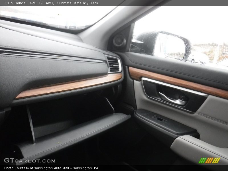 Gunmetal Metallic / Black 2019 Honda CR-V EX-L AWD