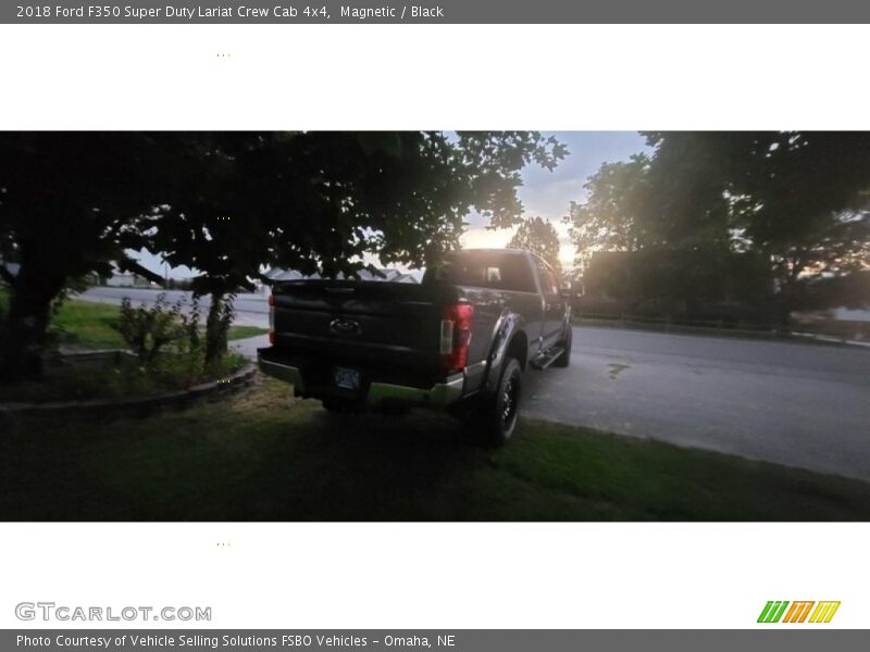 Magnetic / Black 2018 Ford F350 Super Duty Lariat Crew Cab 4x4