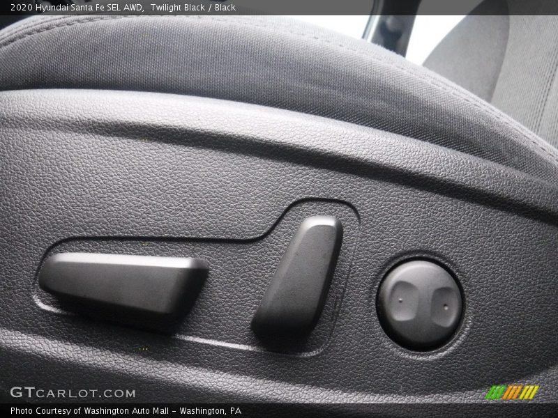 Twilight Black / Black 2020 Hyundai Santa Fe SEL AWD