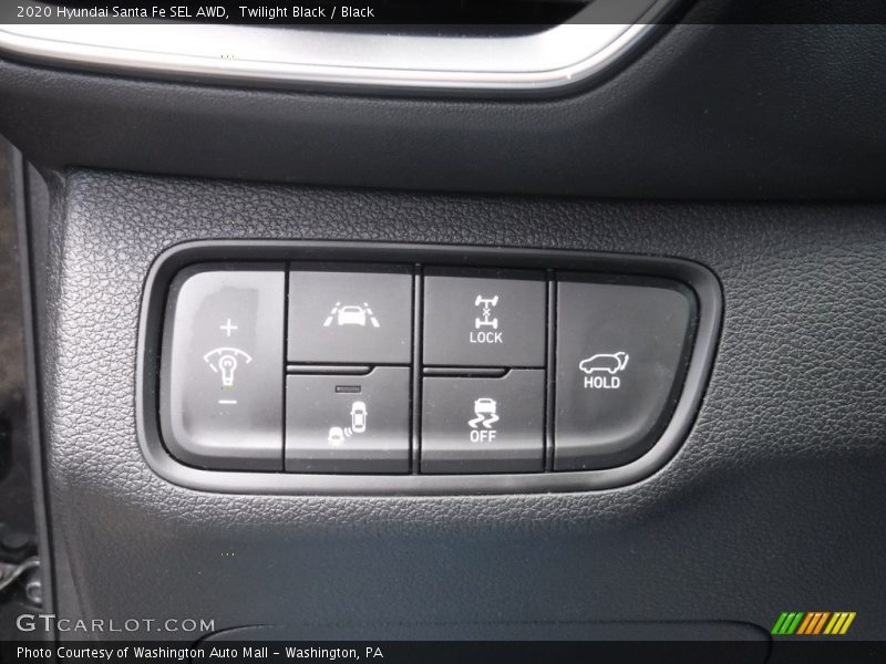Twilight Black / Black 2020 Hyundai Santa Fe SEL AWD