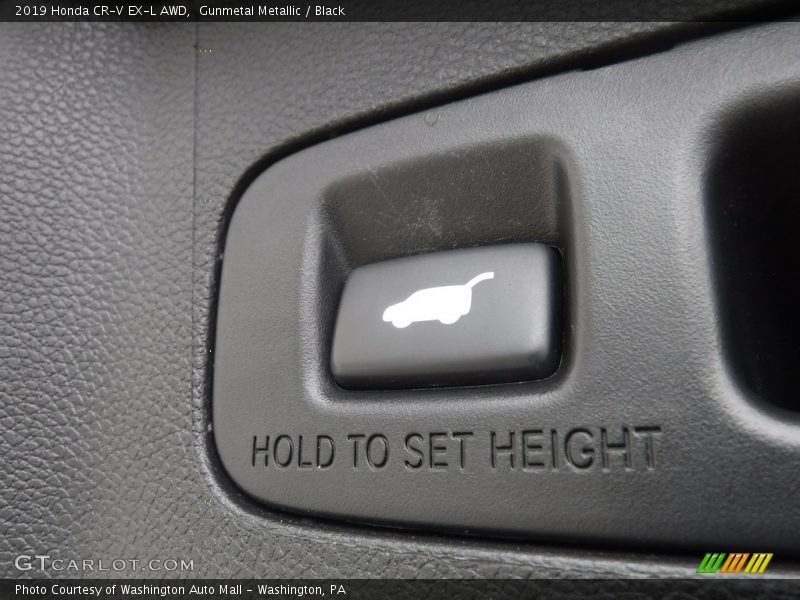 Gunmetal Metallic / Black 2019 Honda CR-V EX-L AWD