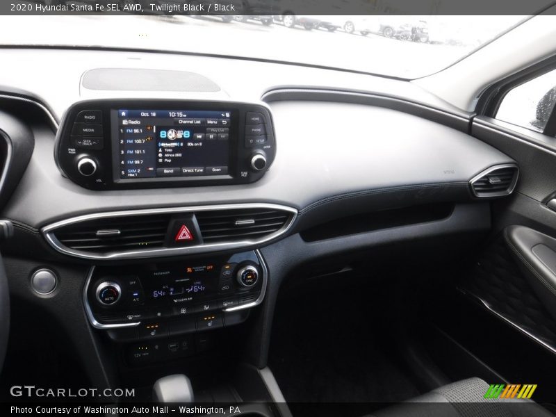 Twilight Black / Black 2020 Hyundai Santa Fe SEL AWD