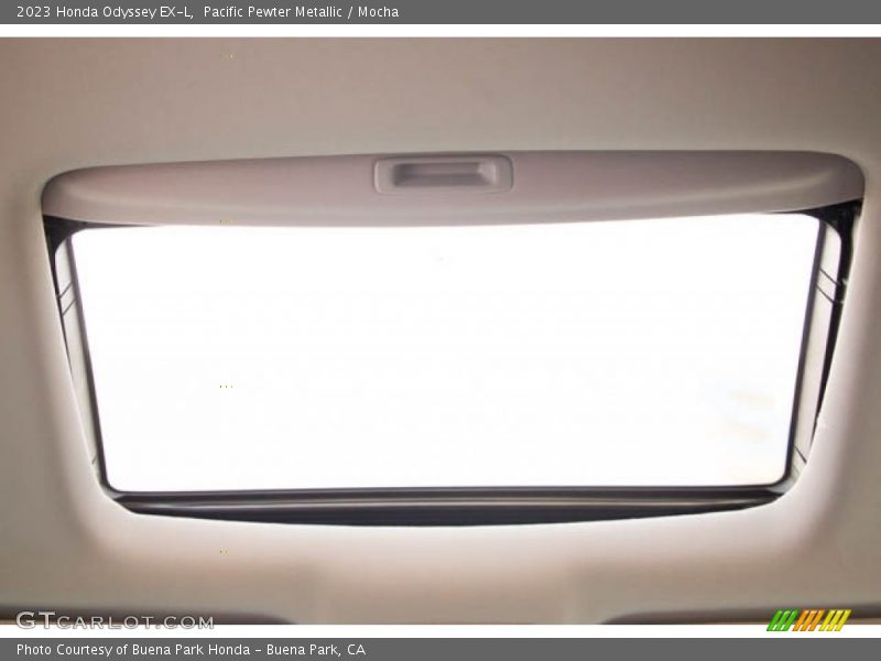 Pacific Pewter Metallic / Mocha 2023 Honda Odyssey EX-L
