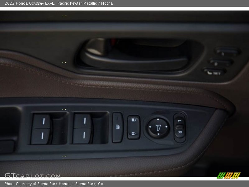 Pacific Pewter Metallic / Mocha 2023 Honda Odyssey EX-L