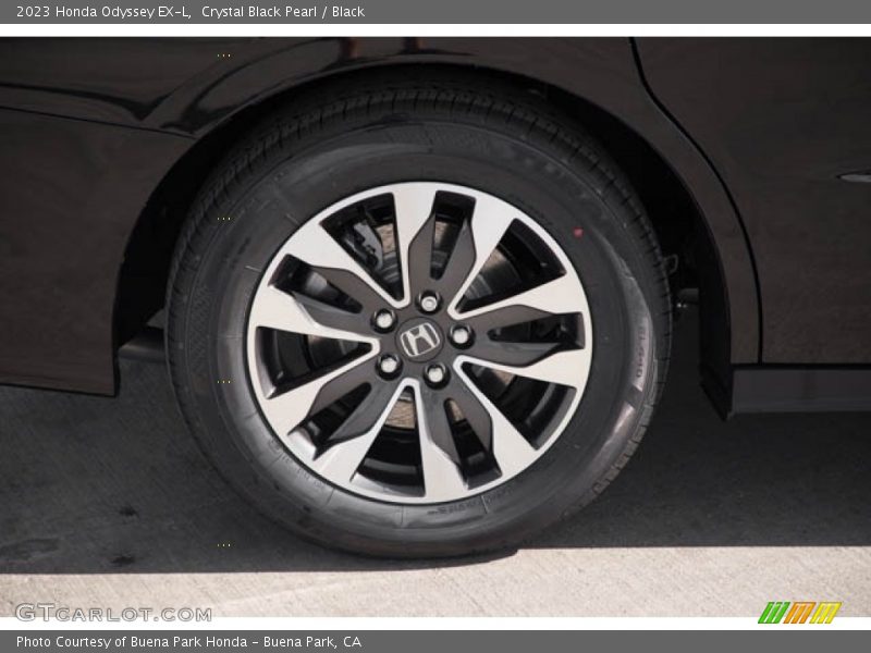 Crystal Black Pearl / Black 2023 Honda Odyssey EX-L