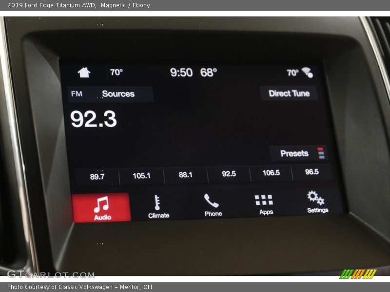 Magnetic / Ebony 2019 Ford Edge Titanium AWD