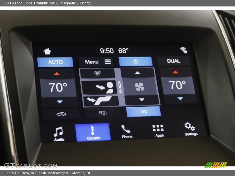 Magnetic / Ebony 2019 Ford Edge Titanium AWD