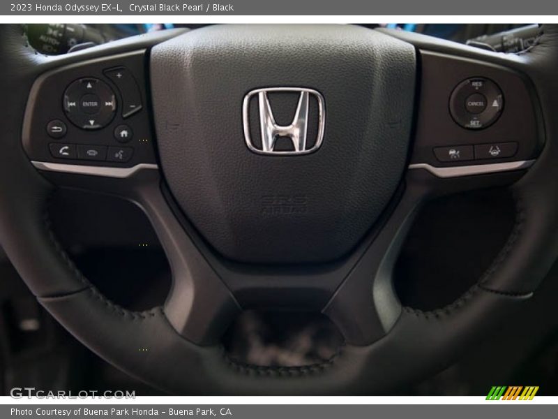 Crystal Black Pearl / Black 2023 Honda Odyssey EX-L