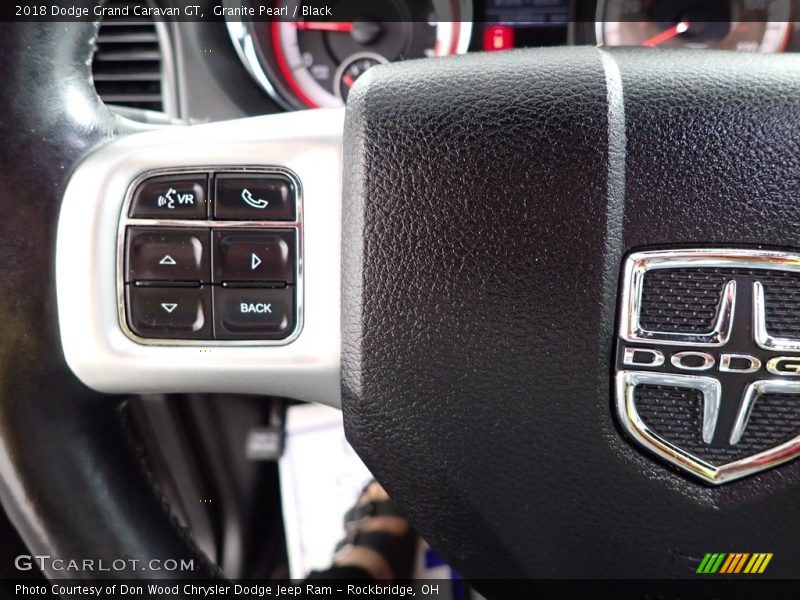 Granite Pearl / Black 2018 Dodge Grand Caravan GT