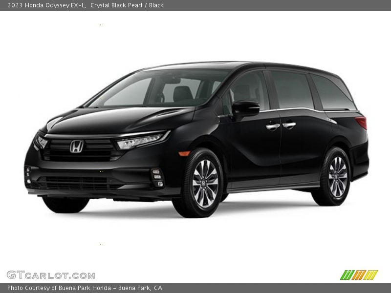 Crystal Black Pearl / Black 2023 Honda Odyssey EX-L