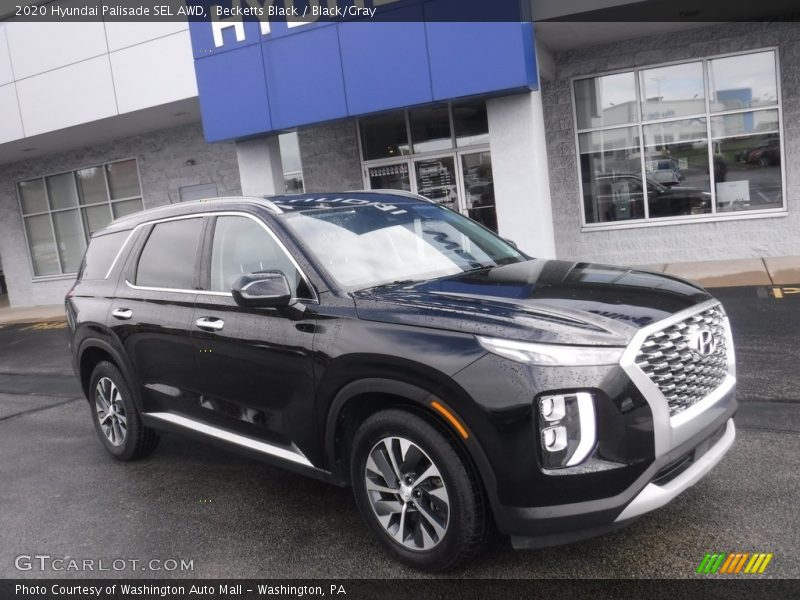 Becketts Black / Black/Gray 2020 Hyundai Palisade SEL AWD