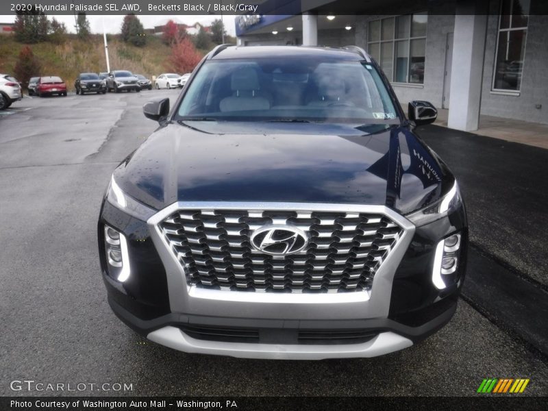 Becketts Black / Black/Gray 2020 Hyundai Palisade SEL AWD