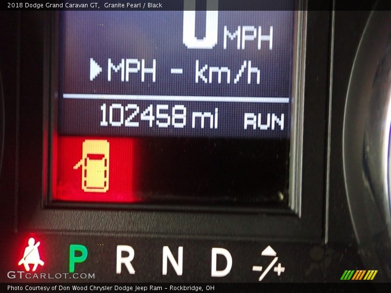 Granite Pearl / Black 2018 Dodge Grand Caravan GT