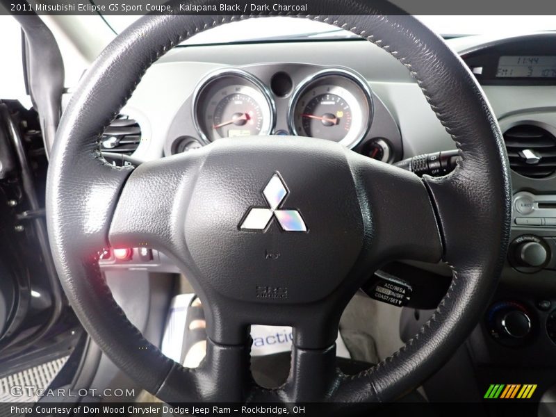 Kalapana Black / Dark Charcoal 2011 Mitsubishi Eclipse GS Sport Coupe