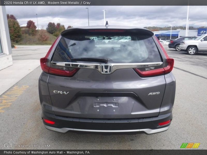 Modern Steel Metallic / Gray 2020 Honda CR-V LX AWD