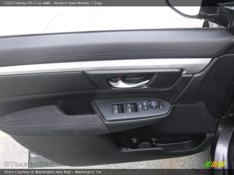Modern Steel Metallic / Gray 2020 Honda CR-V LX AWD