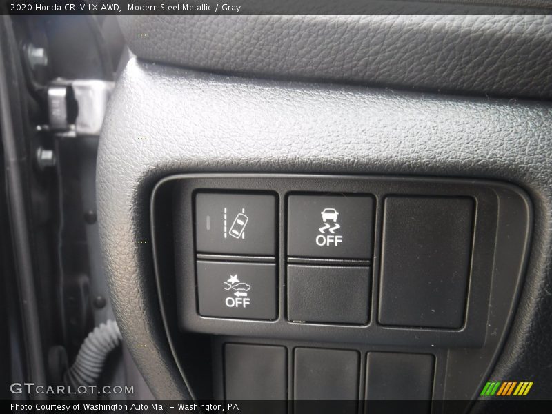 Modern Steel Metallic / Gray 2020 Honda CR-V LX AWD