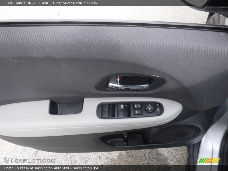 Lunar Silver Metallic / Gray 2020 Honda HR-V LX AWD