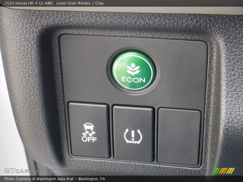 Lunar Silver Metallic / Gray 2020 Honda HR-V LX AWD