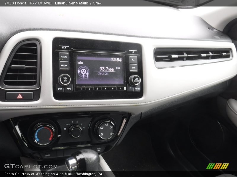 Lunar Silver Metallic / Gray 2020 Honda HR-V LX AWD
