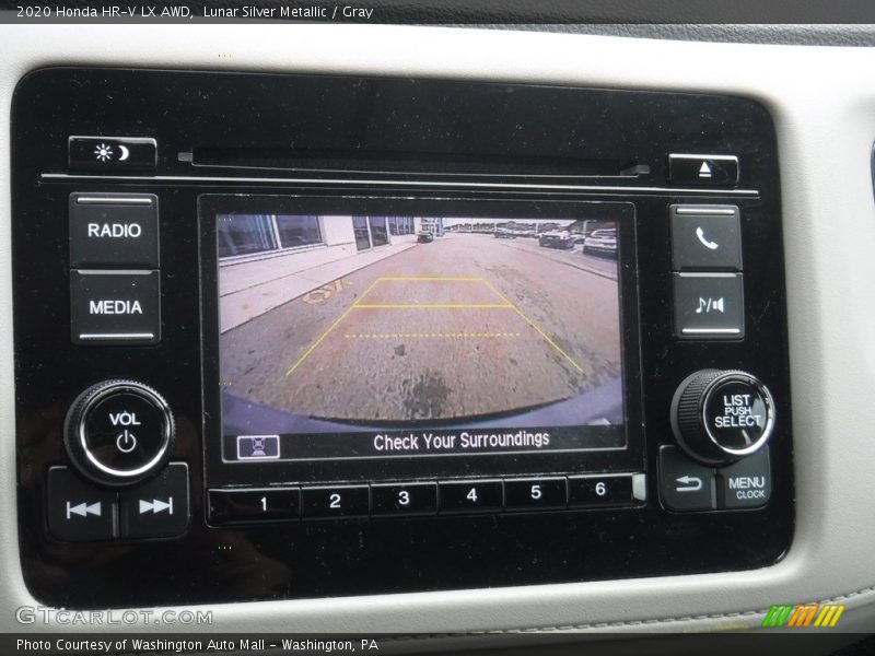 Lunar Silver Metallic / Gray 2020 Honda HR-V LX AWD