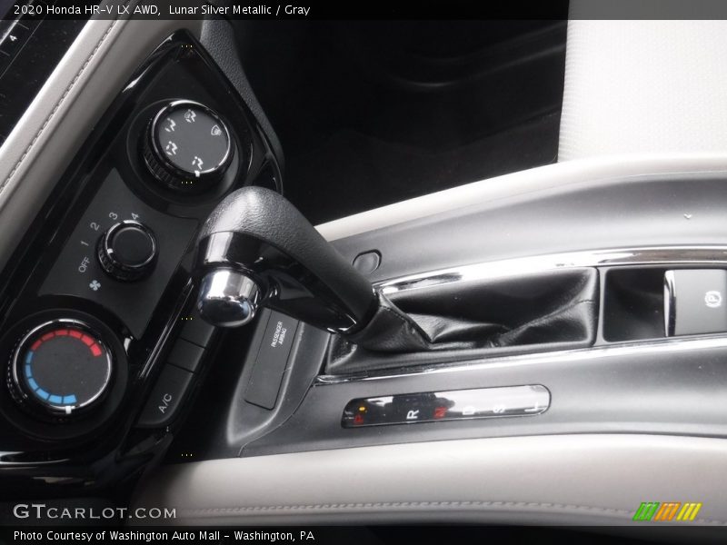 Lunar Silver Metallic / Gray 2020 Honda HR-V LX AWD