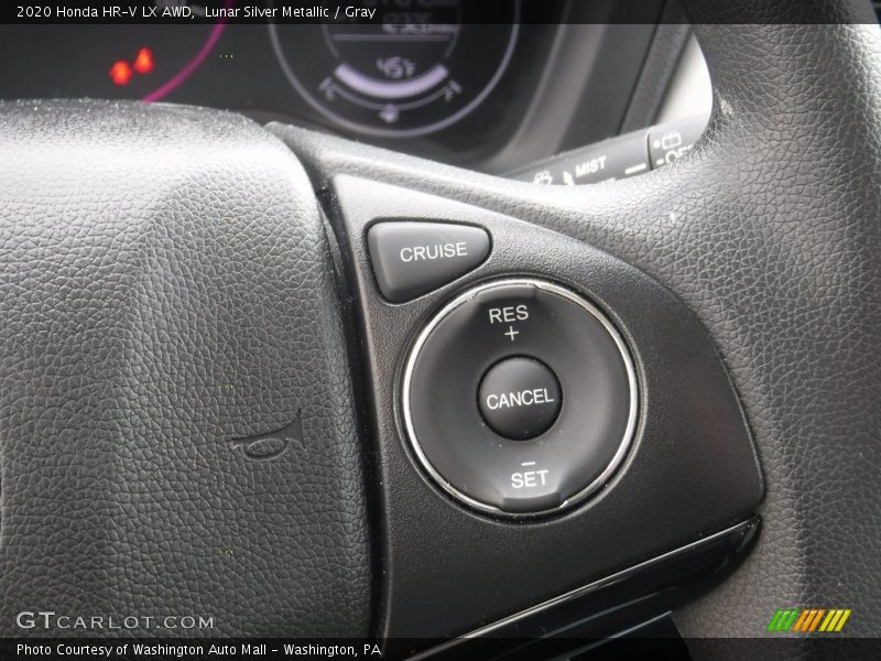 Lunar Silver Metallic / Gray 2020 Honda HR-V LX AWD