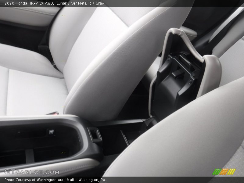 Lunar Silver Metallic / Gray 2020 Honda HR-V LX AWD