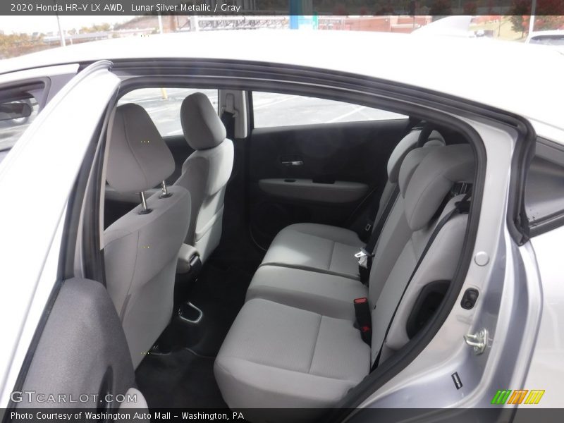 Lunar Silver Metallic / Gray 2020 Honda HR-V LX AWD