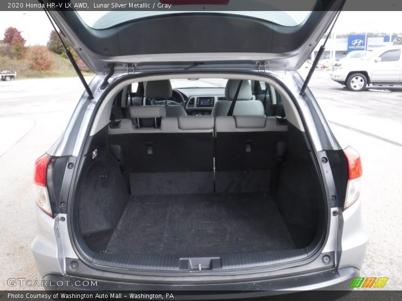 Lunar Silver Metallic / Gray 2020 Honda HR-V LX AWD