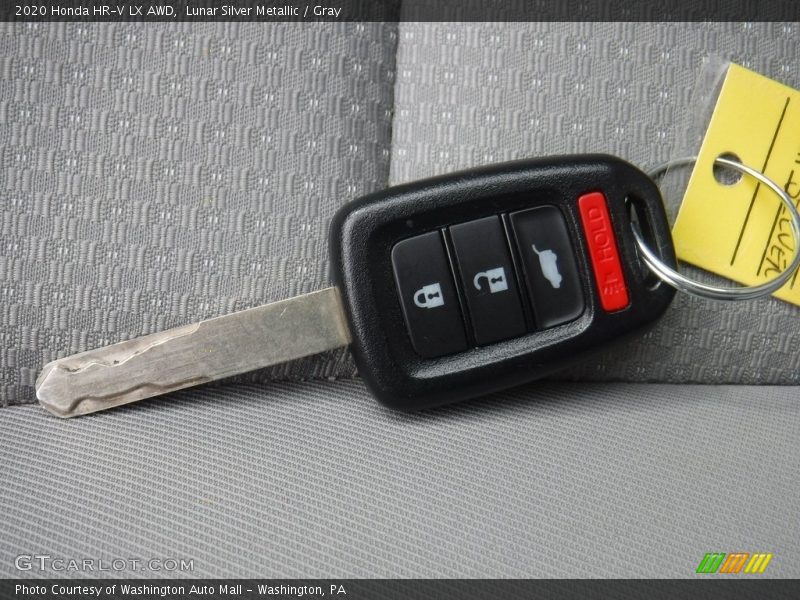 Lunar Silver Metallic / Gray 2020 Honda HR-V LX AWD