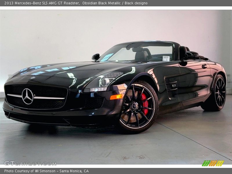  2013 SLS AMG GT Roadster Obsidian Black Metallic