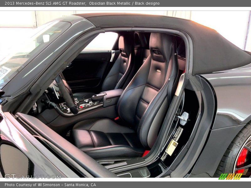 Front Seat of 2013 SLS AMG GT Roadster