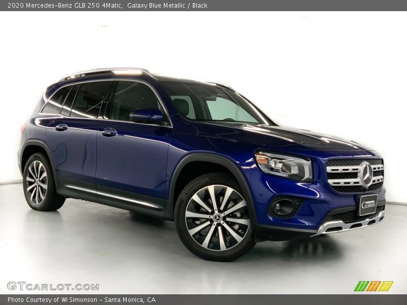Galaxy Blue Metallic / Black 2020 Mercedes-Benz GLB 250 4Matic
